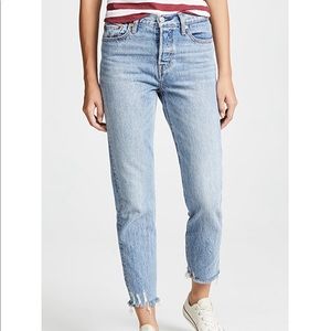 Levi’s wedgie straight leg jeans